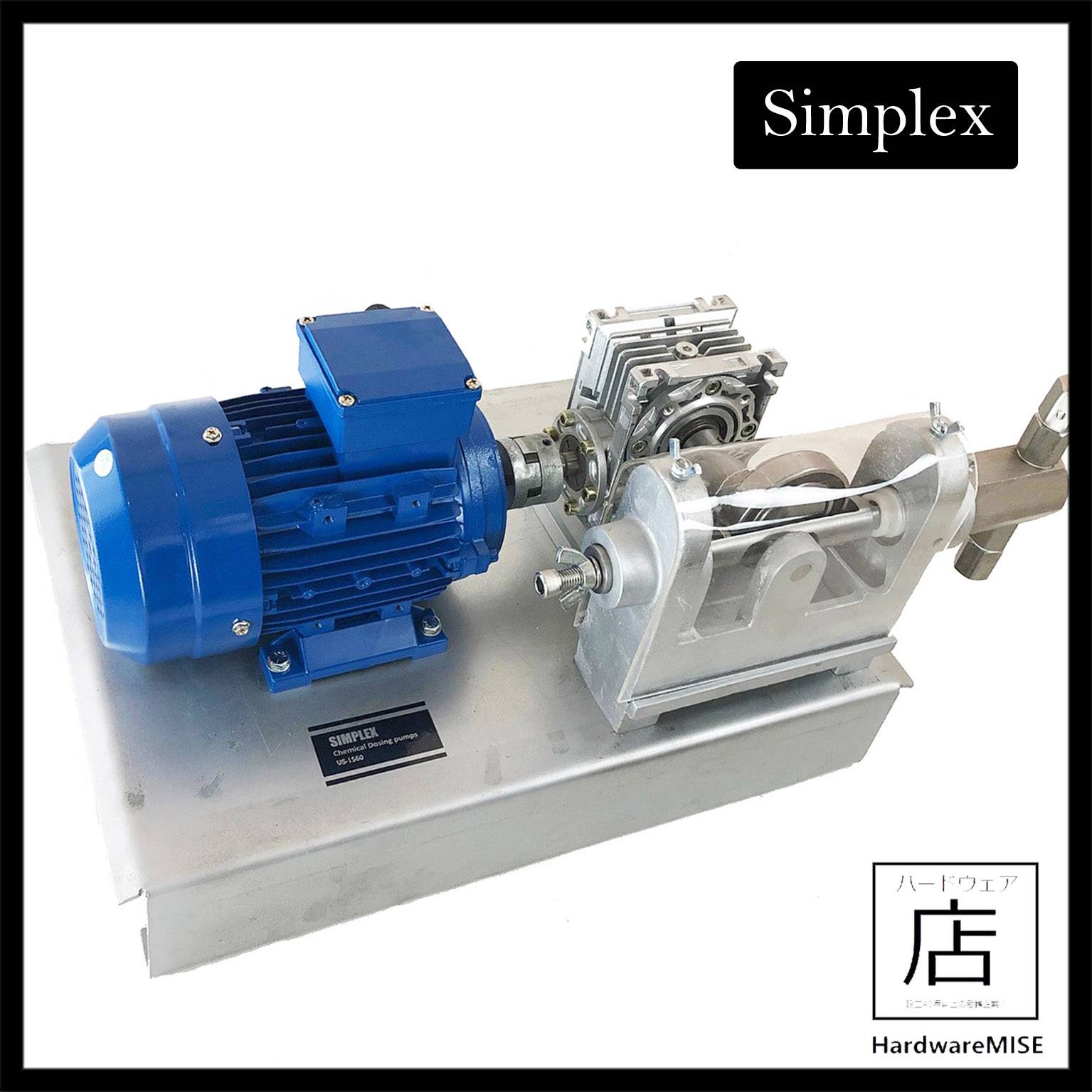 Chemical Dosing Pump Metering Pumps Chemitron Simplex Acid Dosing